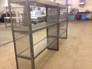 Mild steel back bar framework  (8)